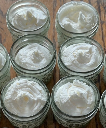 Fresh Grass-fed All Natural Whipped Tallow Castor Oil Balm - Cinnamon
