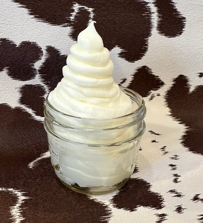 Fresh Grass-fed All Natural Whipped Tallow Castor Oil Balm - Cinnamon